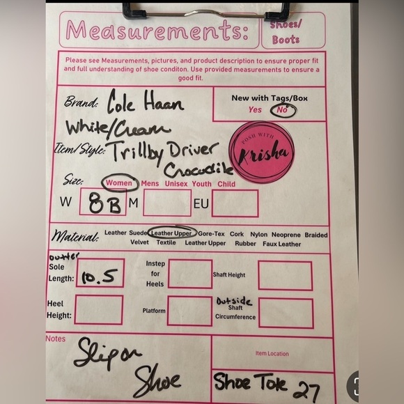 Cole Haan Trillby driving Moccasin penny loafer Leather Crocodile 8 white chic - Picture 15 of 16